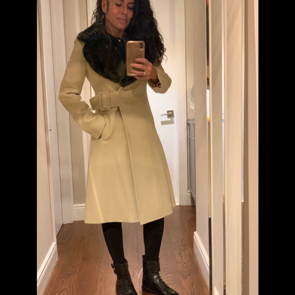 🔥🔥Brand New Kate Spade Briella Coat w/Side Tie
